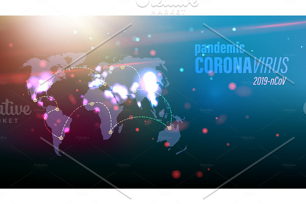 Coronavirus danger concept image