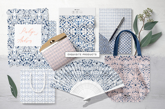 Indigo Collection, 16 Patterns+ sets in Patterns - product preview 1