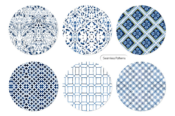 Indigo Collection, 16 Patterns+ sets in Patterns - product preview 2