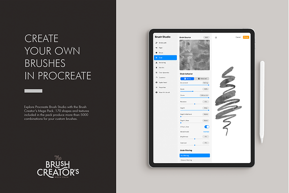 Shapes & Grains for Brush Creators in Add-Ons - product preview 1