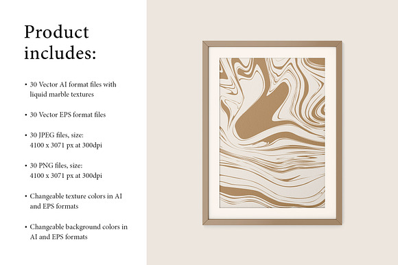 30 Liquid Marble Textures - Vector in Textures - product preview 5
