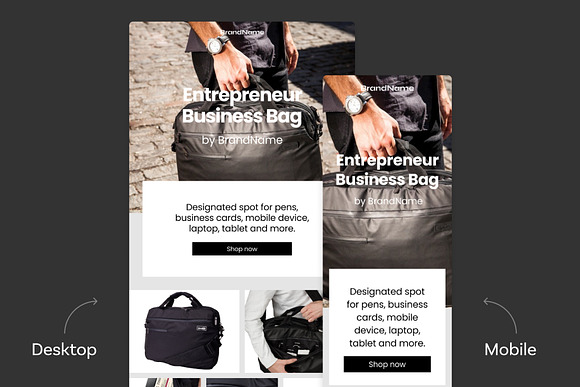 Email E-commerce Templates in Mailchimp Templates - product preview 1