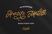 Anasite Malela - Bold Script Font