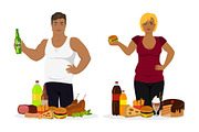Overweight People, Fast Food or