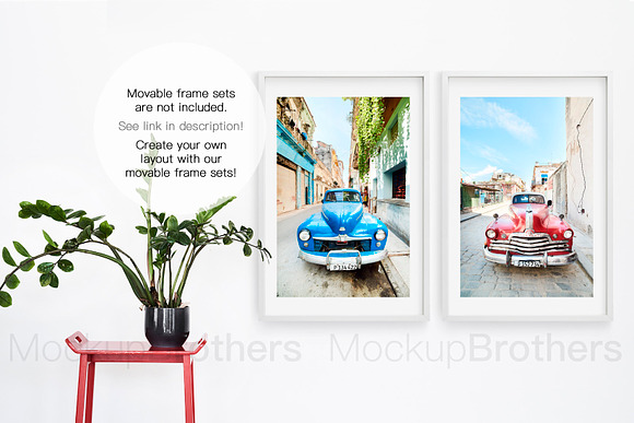living room mockup, mock up 44 in Print Mockups - product preview 3