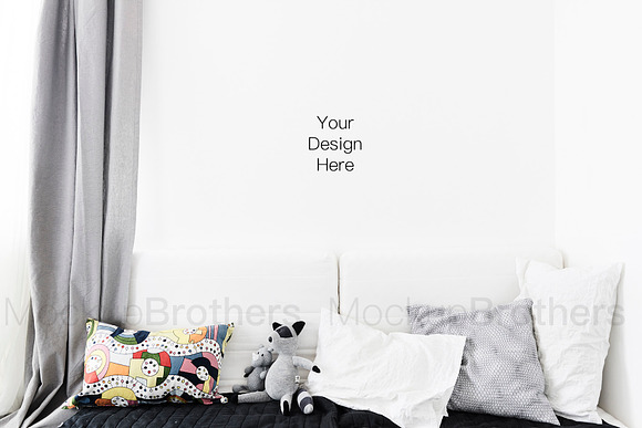 Nursery mockup baby room 31 in Print Mockups - product preview 2