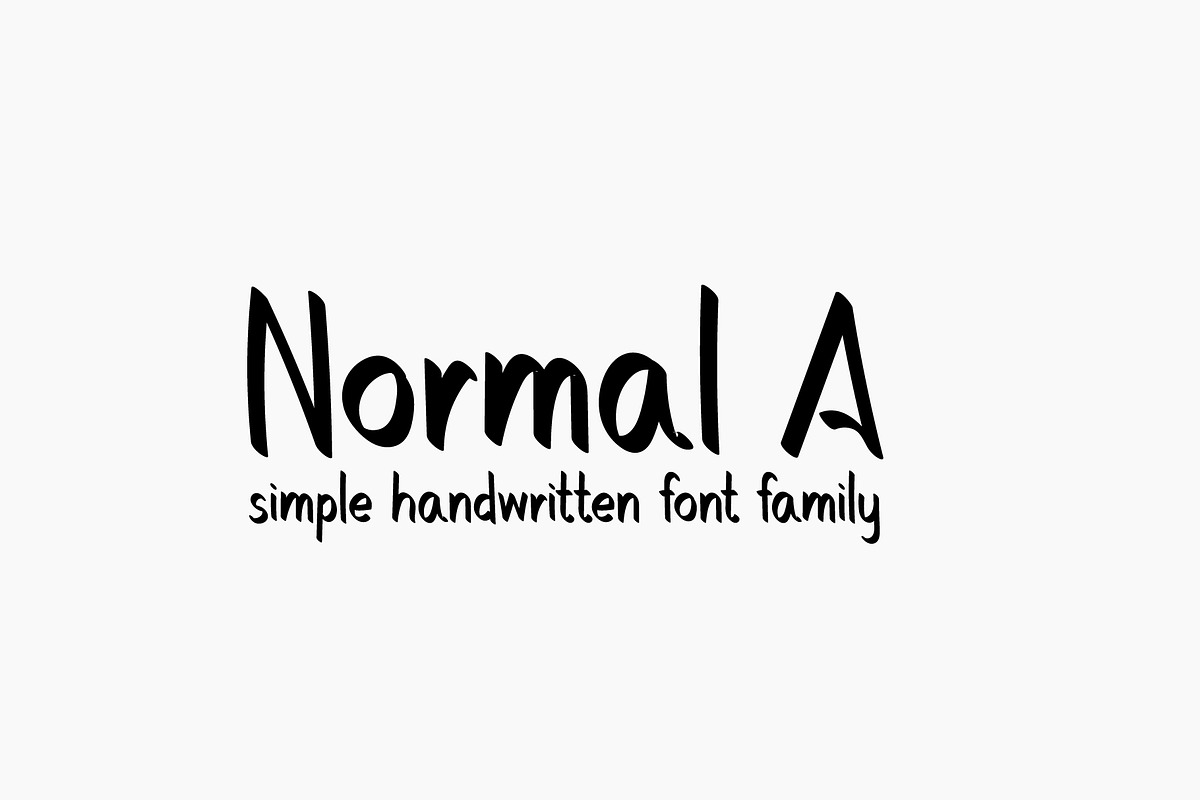 Normal A in Script Fonts - product preview 8