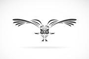 Vector of an owl design. Bird.Animal