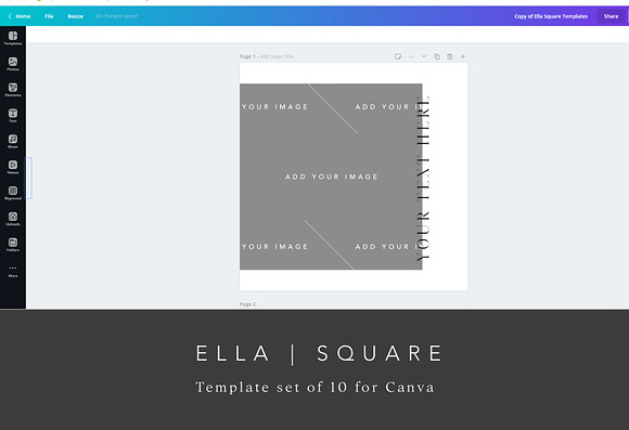 Canva Templates for Instagram in Instagram Templates - product preview 1