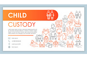 Child custody web banner