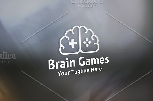 Brain Games in Logo Templates - product preview 1
