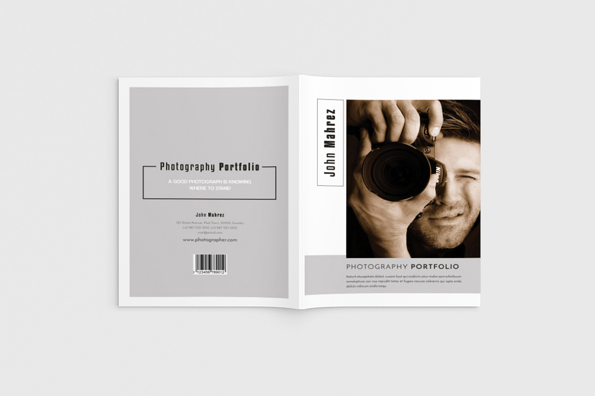 Photography Portfolio Magazine in Magazine Templates - product preview 8