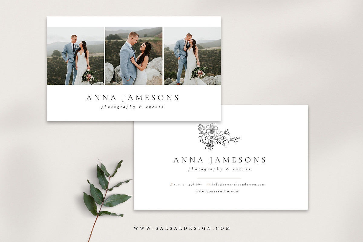 Photography Business Card Bc011 in Business Card Templates - product preview 8