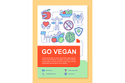 Vegetarian lifestyle brochure