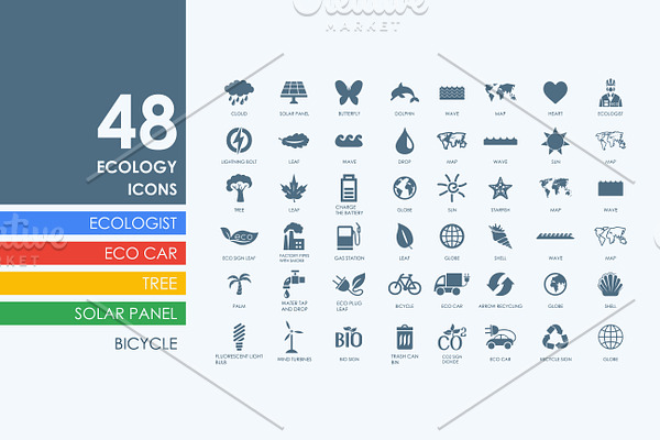48 Ecology icons