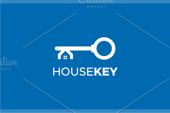 House Key Logo in Logo Templates - product preview 1