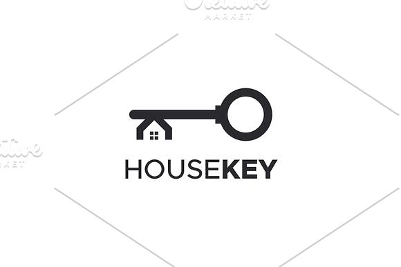 House Key Logo in Logo Templates - product preview 2