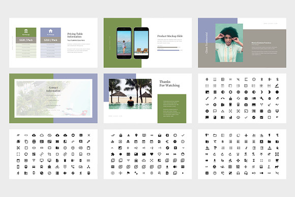 Sogea : Summer Holiday Keynote in Keynote Templates - product preview 6