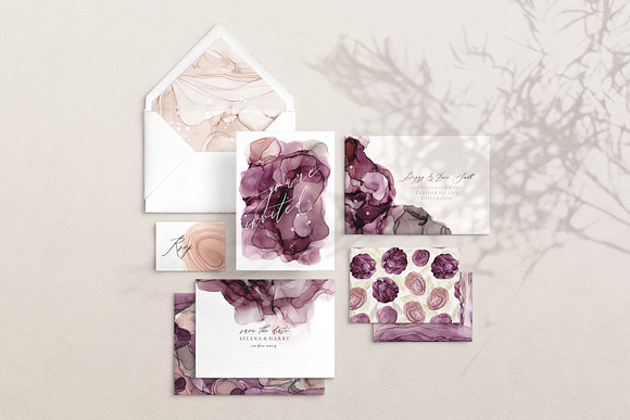 Aubergine Ink Collection in Textures - product preview 6