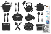Kitchen appliance and tableware set
