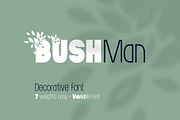 Bushman font set