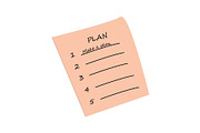 To Do List, Planning to-do list icon