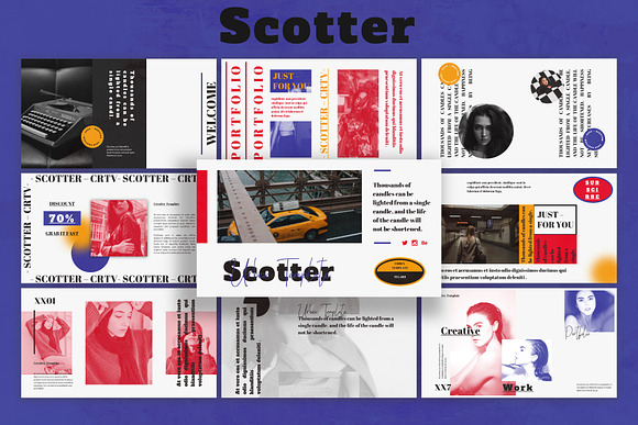 SCOTTER - PowerPoint Template in PowerPoint Templates - product preview 1