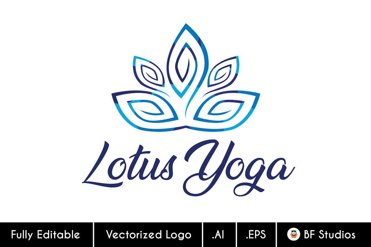 Lotus Yoga - Reiki Healing Logo 1 in Logo Templates - product preview 8