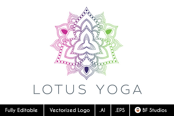 Lotus Yoga - Reiki Healing Logo 2
