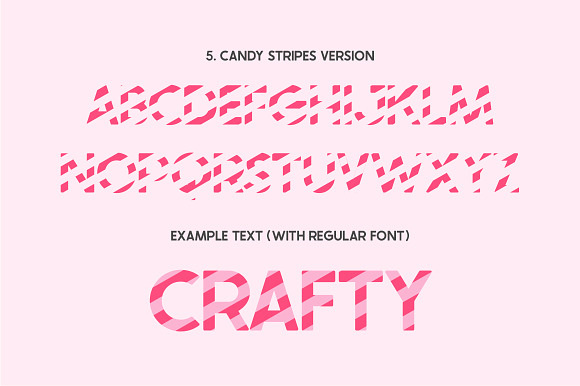 The Crafty Collection (24 Fonts) in Display Fonts - product preview 6