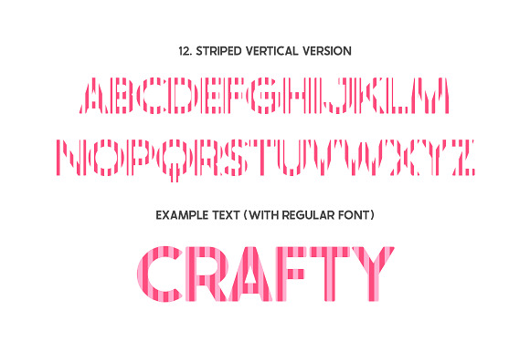 The Crafty Collection (24 Fonts) in Display Fonts - product preview 13