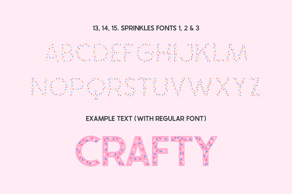 The Crafty Collection (24 Fonts) in Display Fonts - product preview 14