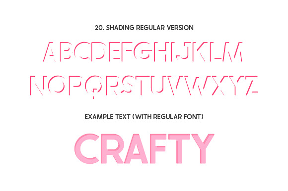 The Crafty Collection (24 Fonts) in Display Fonts - product preview 19