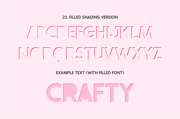 The Crafty Collection (24 Fonts) in Display Fonts - product preview 22