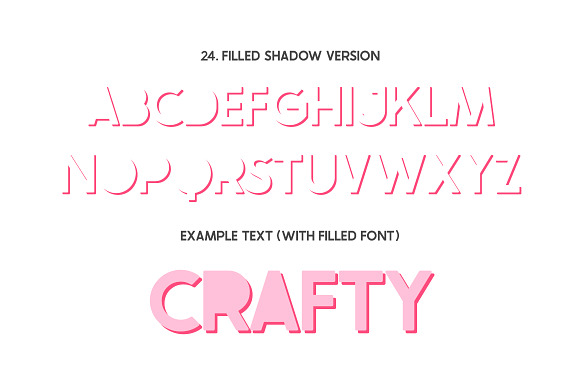 The Crafty Collection (24 Fonts) in Display Fonts - product preview 23