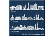 City in Europe - Genoa, Dresden