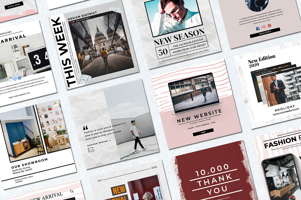 Minimal Bundle in Instagram Templates - product preview 8