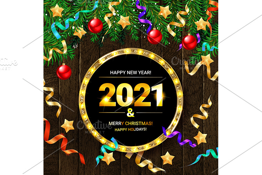 2 Happy New Year cards