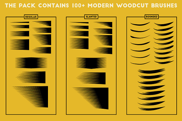 Modern Woodcut - Affinity Brushes in Add-Ons - product preview 8