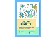 Vegetarianism advantages brochure