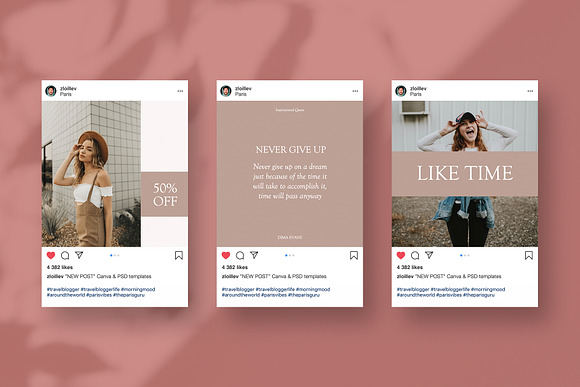 Instagram Template / CANVA+PS in Instagram Templates - product preview 7