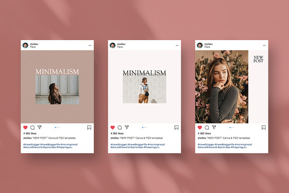 Instagram Template / CANVA+PS in Instagram Templates - product preview 10