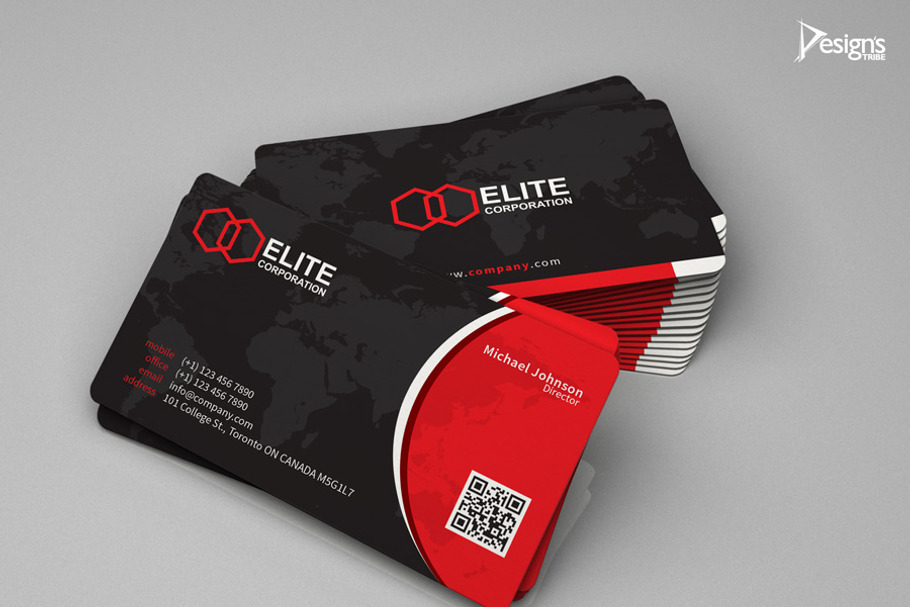 Business Card 65 in Business Card Templates - product preview 8