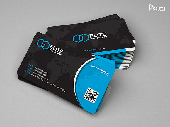 Business Card 65 in Business Card Templates - product preview 2