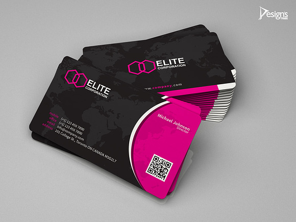 Business Card 65 in Business Card Templates - product preview 3