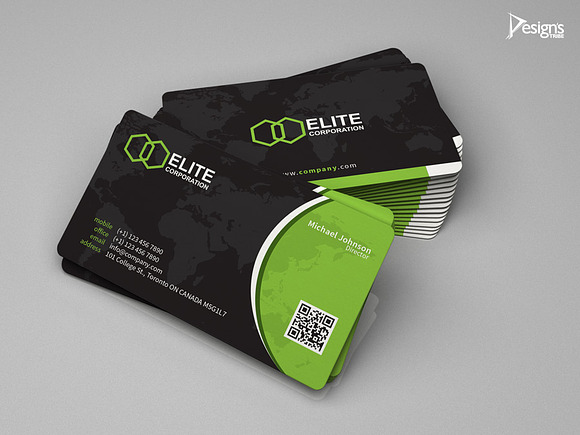 Business Card 65 in Business Card Templates - product preview 4