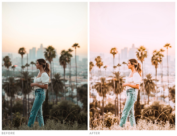 Dreamy Pink Lightroom Presets in Add-Ons - product preview 1