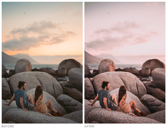 Dreamy Pink Lightroom Presets in Add-Ons - product preview 3