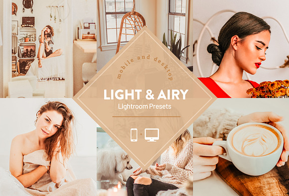 Light and Airy Warm Lightroom Preset in Add-Ons - product preview 4