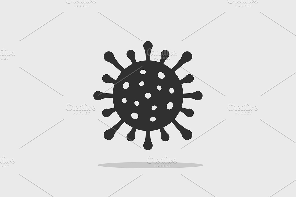 Virus Icon in Illustrations - product preview 8